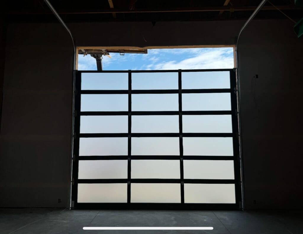 Garage door repair Pasco Glass Door Install on new construction